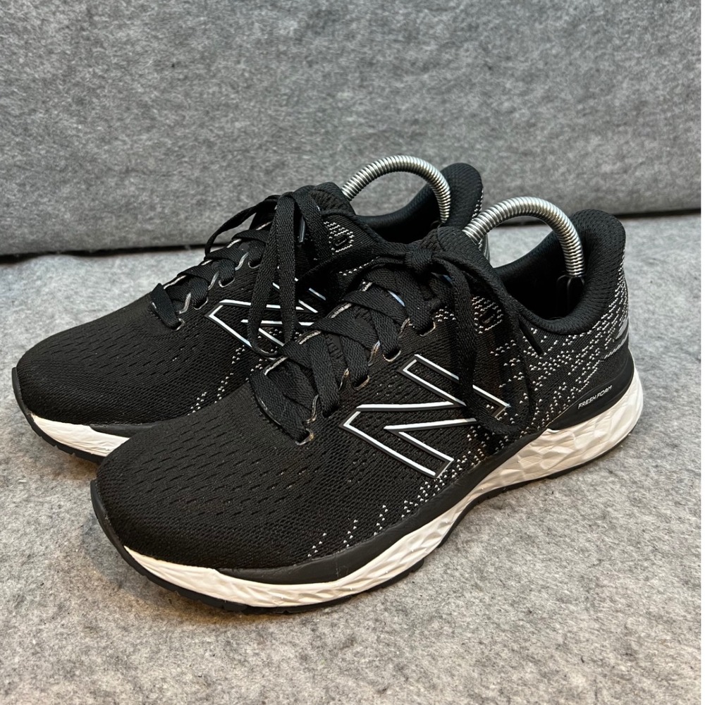 New Balance Fresh Foam Black Running Shoes Athletic Sneakers‎ Women's 10.5